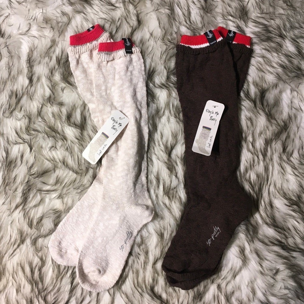 Kensie boot socks/. 2 pair